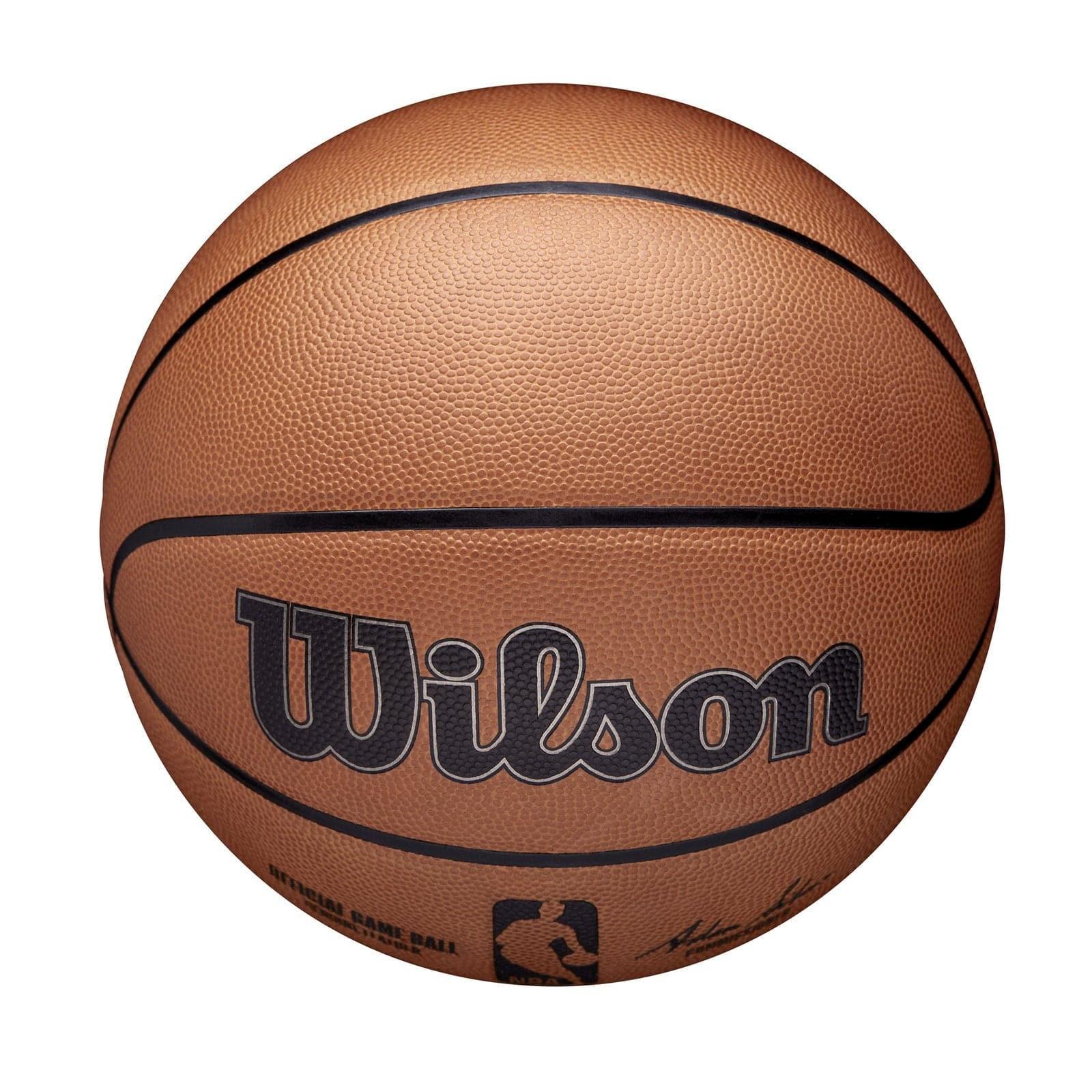 Wilson Sporting Goods Balls Wilson NBA Authentic Official Full Size Game Basketball Ball - Orange