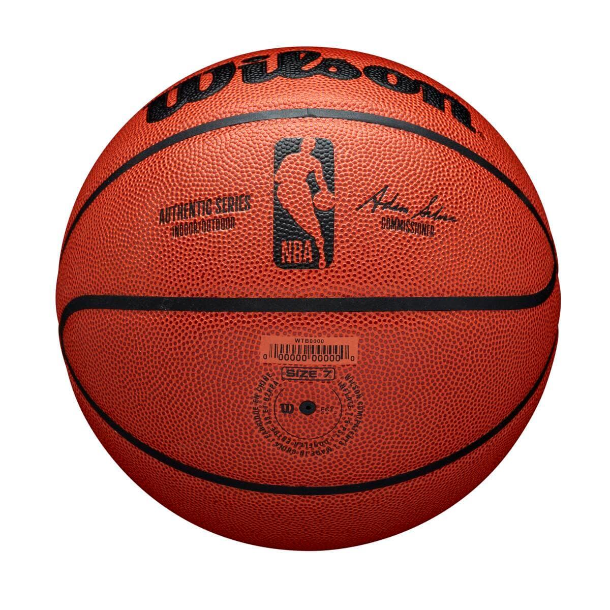 Wilson Sporting Goods Balls Wilson NBA Authentic Series All Surface Basketball Ball - Orange