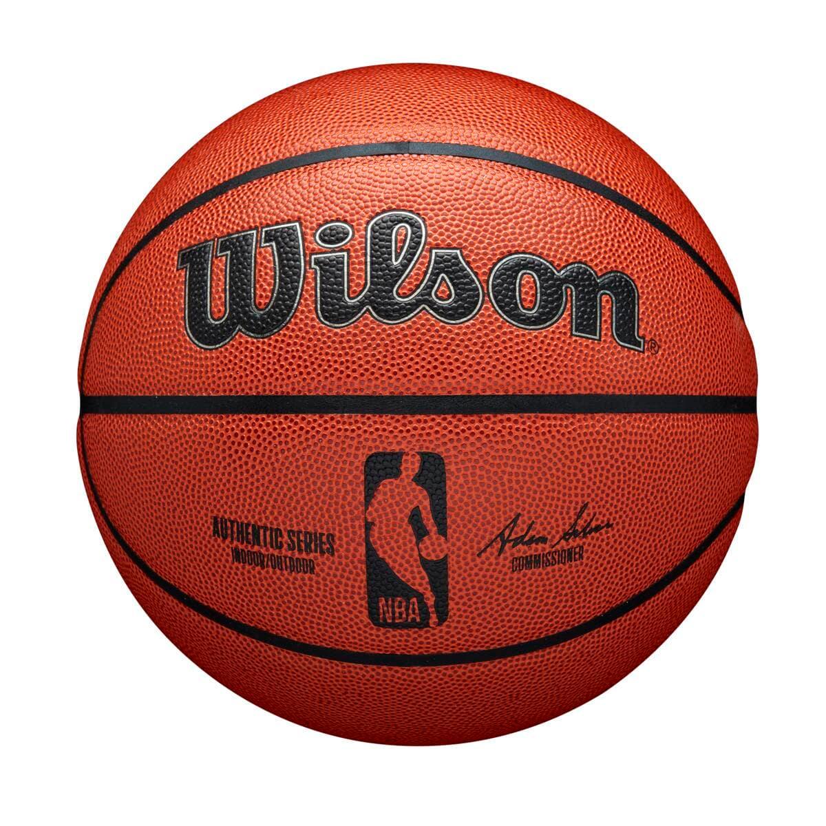 Wilson Sporting Goods Balls Wilson NBA Authentic Series All Surface Basketball Ball - Orange