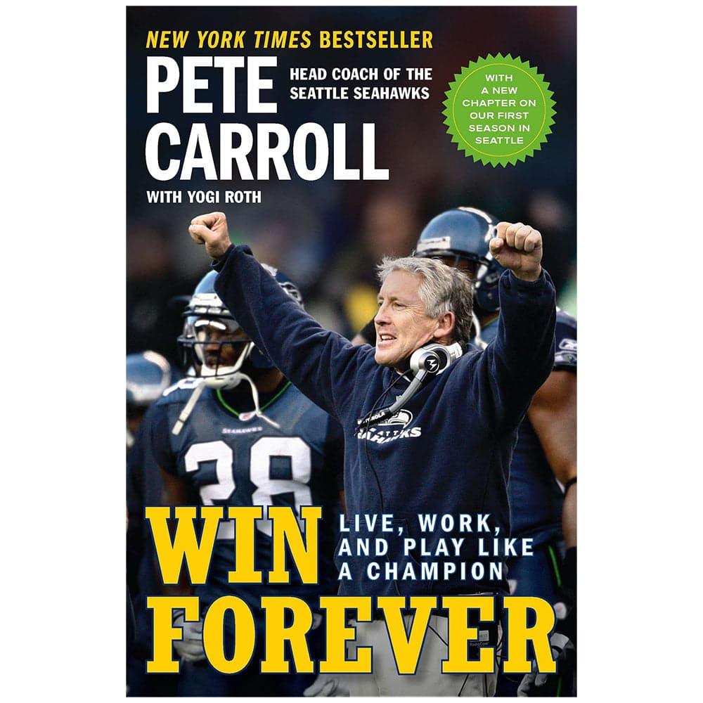 United Books Books Win Forever Pete Carroll Seattle Seahawks NFL Paperback Book
