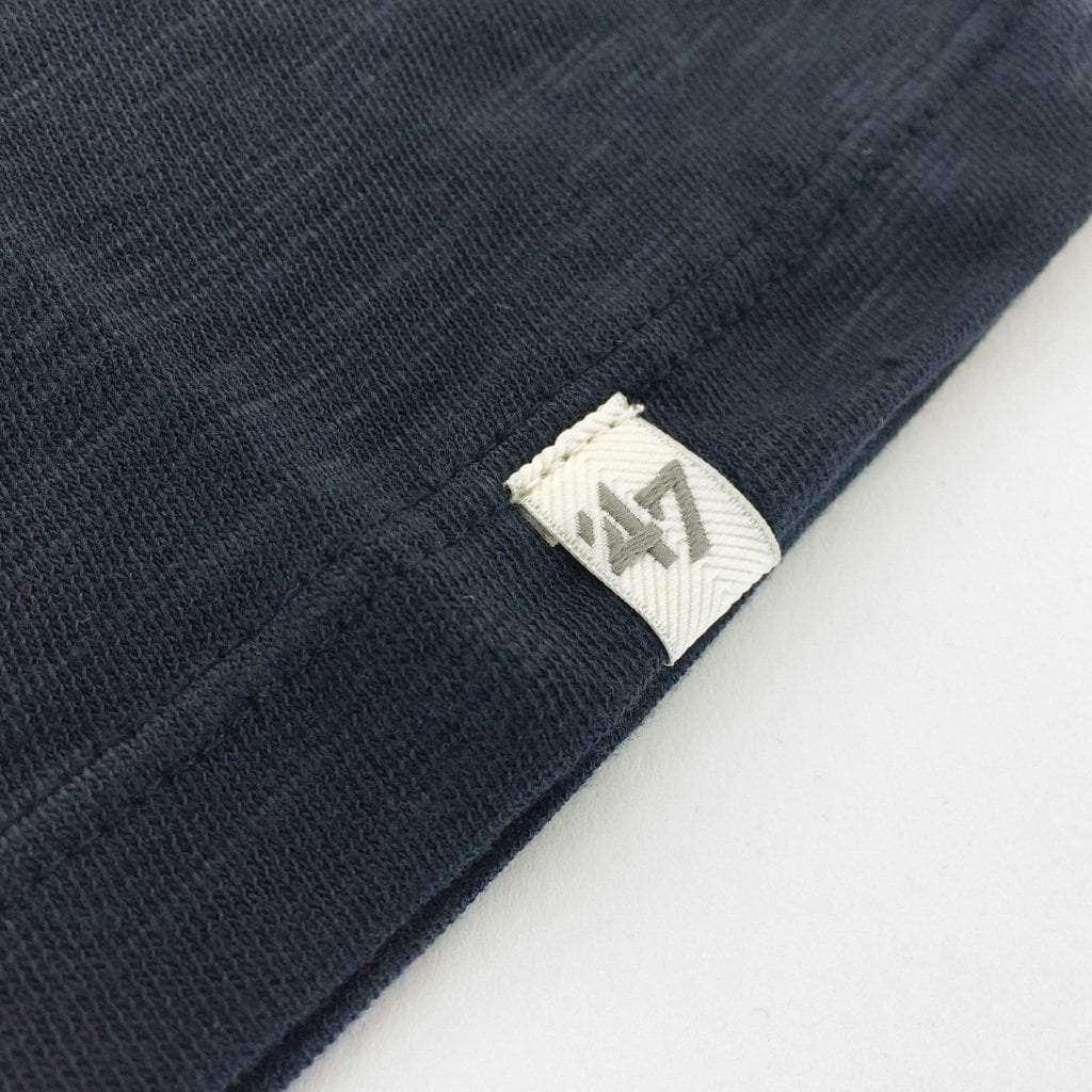 47 Brand T-Shirts Womens Boston Red Sox '47 MLB Wordmark Club Scoop T-Shirt - Navy Marle