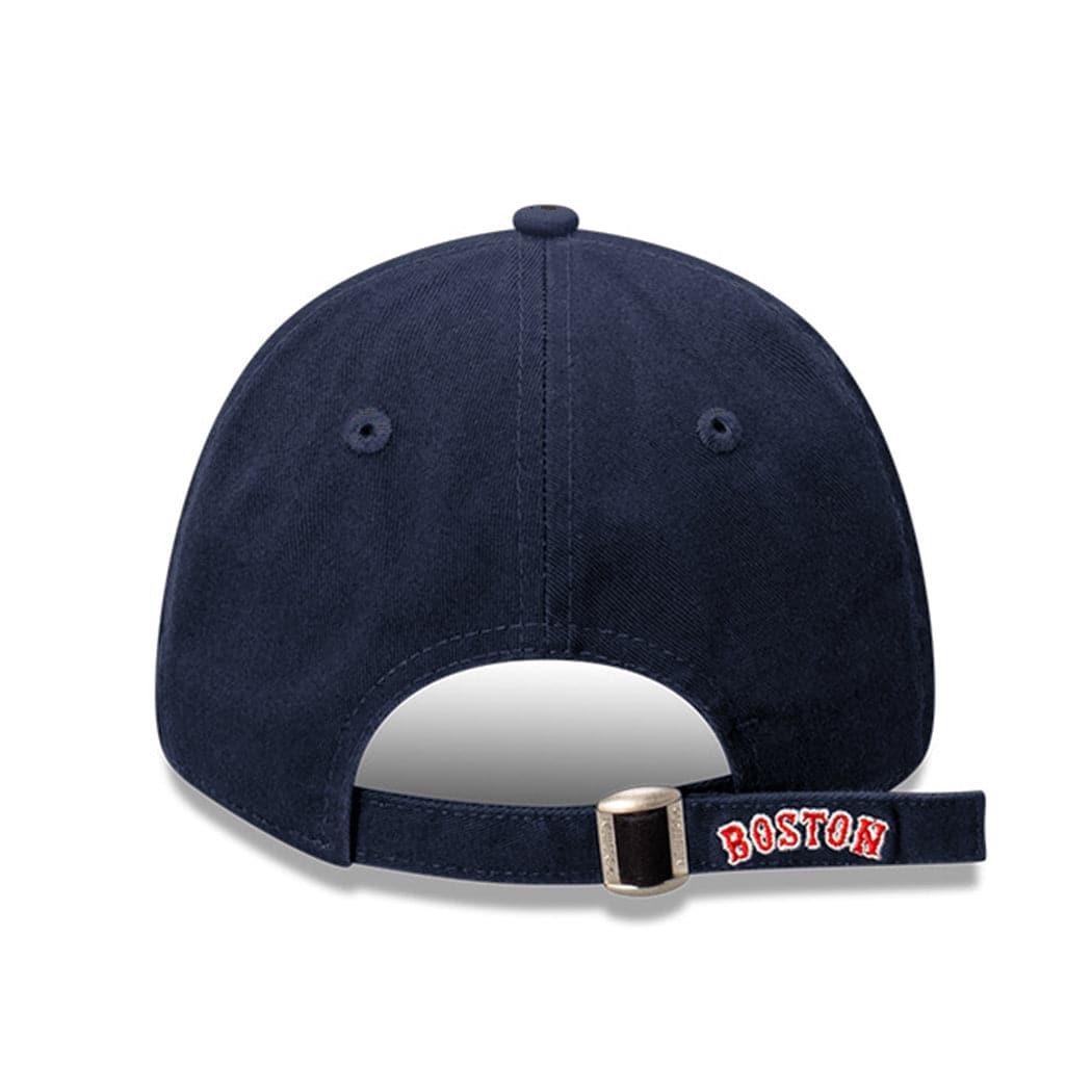 New Era Caps Womens Boston Red Sox New Era MLB Washed Mini 9FORTY Curve Hat - Navy