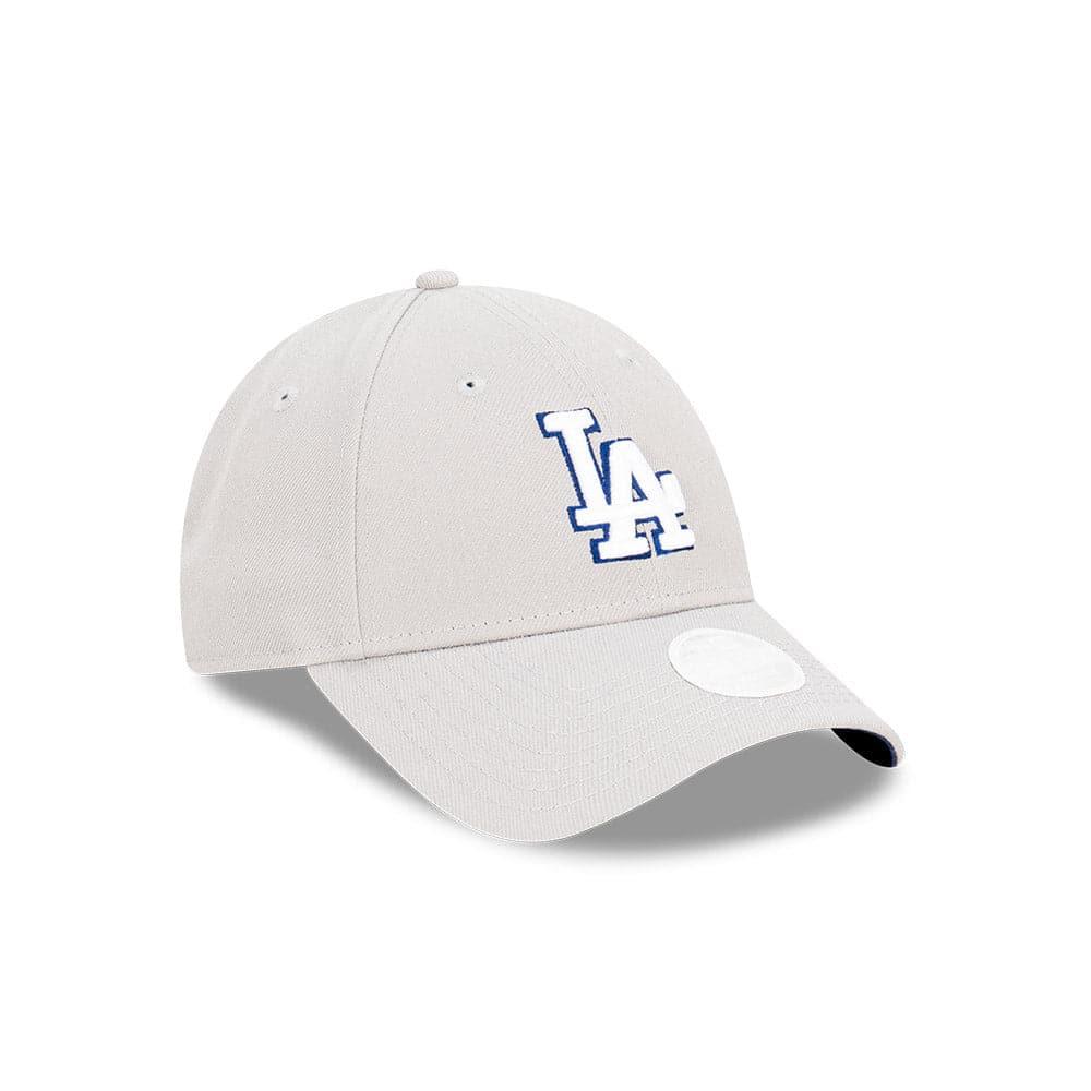 New Era Caps Womens Los Angeles Dodgers New Era MLB Grey Pop 9FORTY Hat - Grey