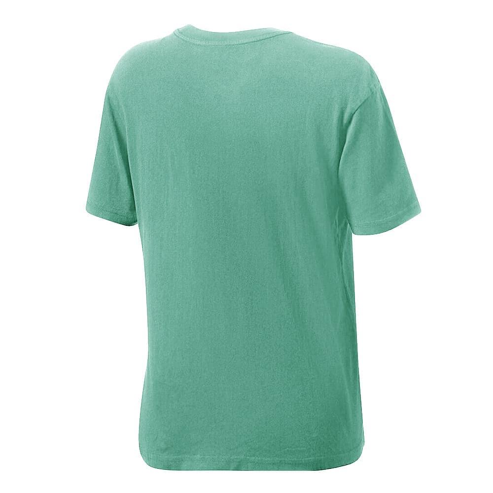 Majestic Athletic T-Shirts Womens Miami Dolphins Majestic NFL Arch Boxy T-Shirt - Faded Teal