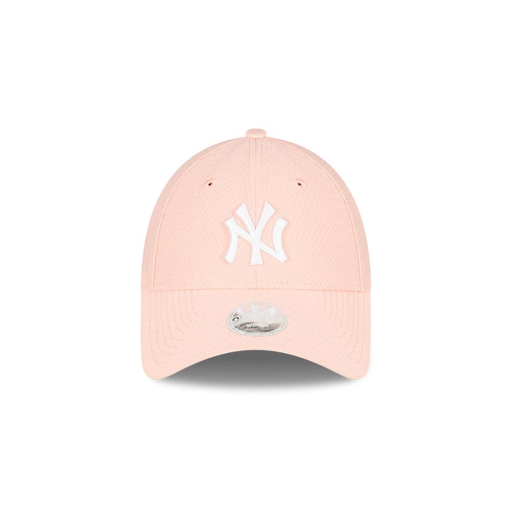 New Era Caps Womens Womens New York Yankees New Era MLB Hex Performance 9FORTY Hat - Pink