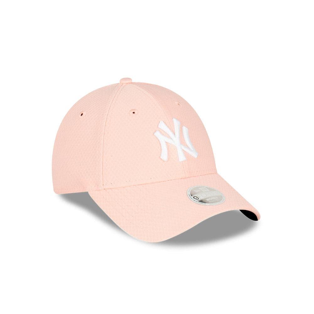 New Era Caps Womens Womens New York Yankees New Era MLB Hex Performance 9FORTY Hat - Pink