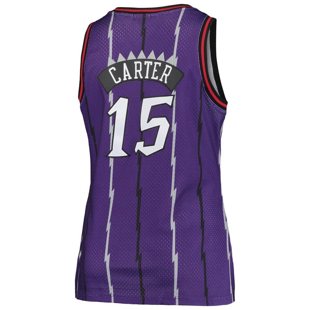 Mitchell And Ness Jerseys Womens Vince Carter Toronto Raptors Mitchell & Ness NBA Swingman Jersey - Purple
