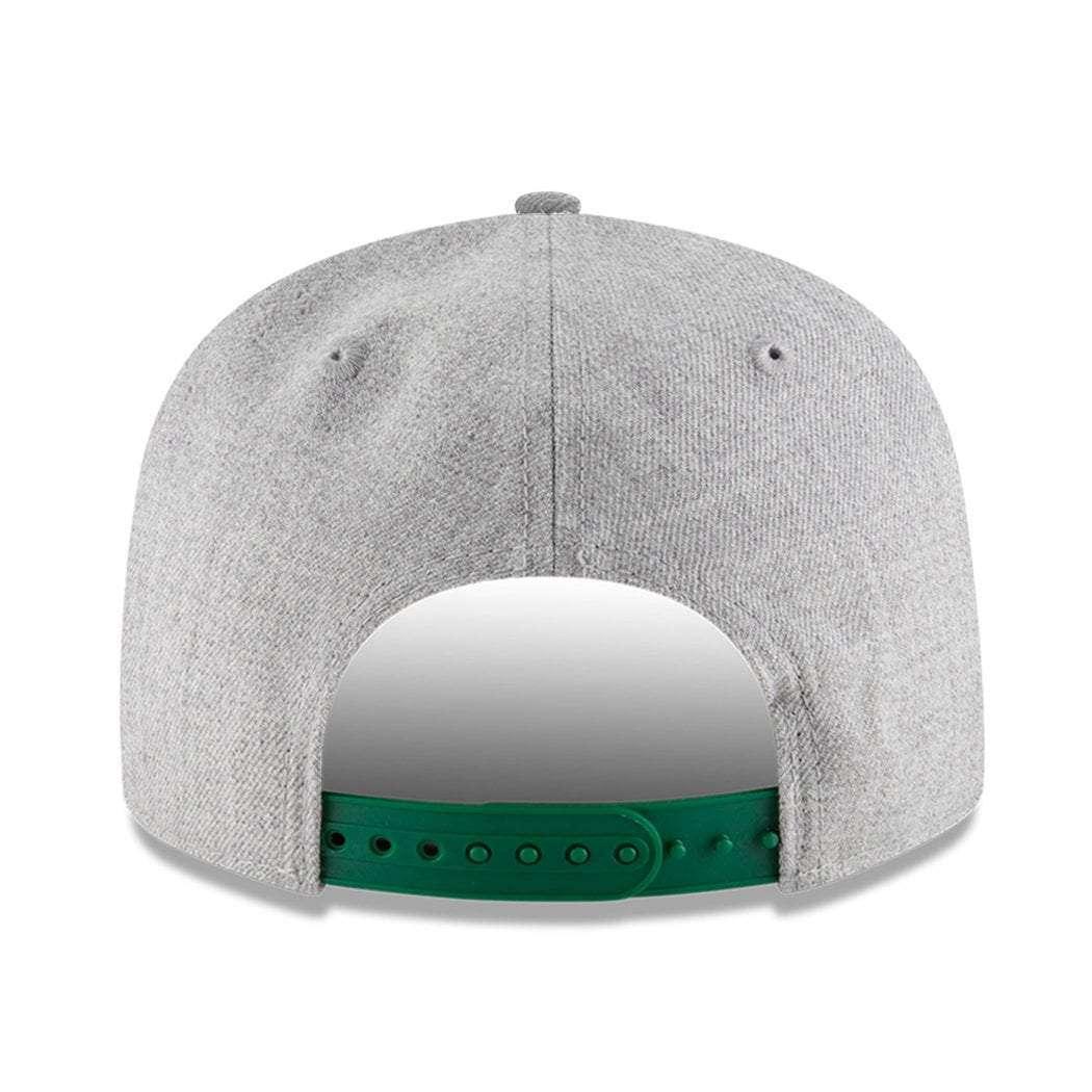 New Era Caps Youths Boston Celtics New Era NBA Heather Team 9FIFTY Snapback Hat