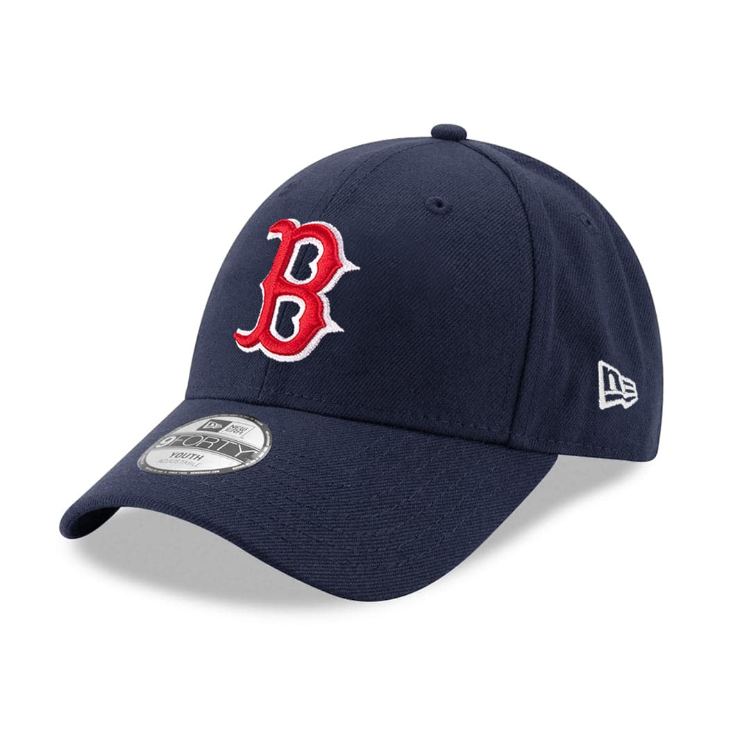 New Era Caps Youths Youths Boston Red Sox New Era MLB Team 9FORTY Hat - Navy