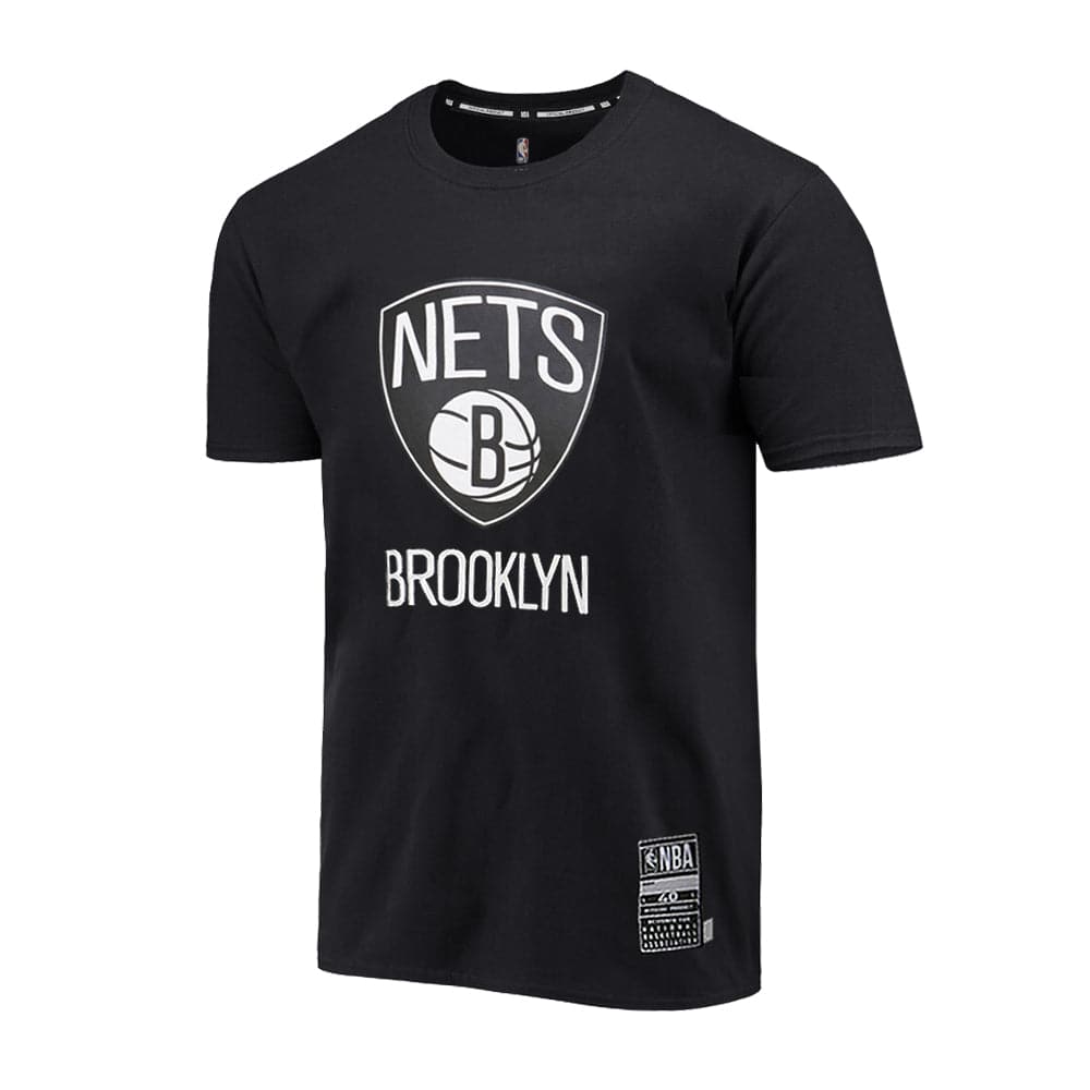 NBA Essentials T-Shirts Youths Brooklyn Nets NBA Essentials Team Logo T-Shirt - Black