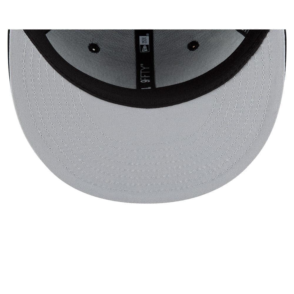 New Era Caps Youths Youths Brooklyn Nets New Era NBA 21-22 Back Half 9FIFTY Snapback Hat - Black