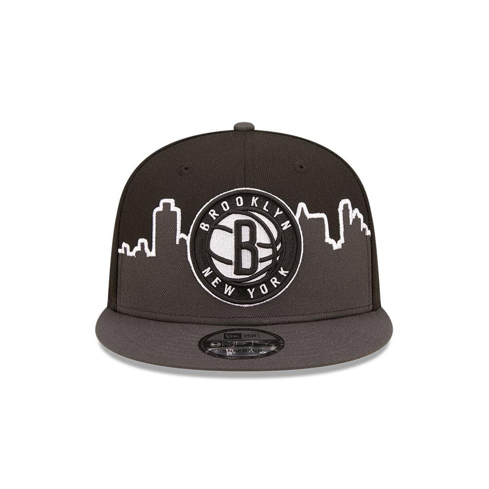 New Era Caps Youths Youths Brooklyn Nets New Era NBA 22-23 Tip Off 9FIFTY Snapback Hat - Black