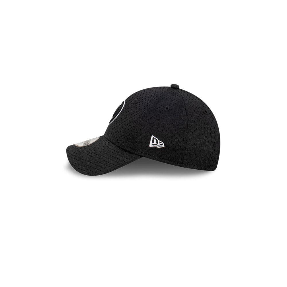 New Era Caps Youths Youths Brooklyn Nets New Era NBA Name Sidepatch Mesh 9FORTY Snapback Hat - Black