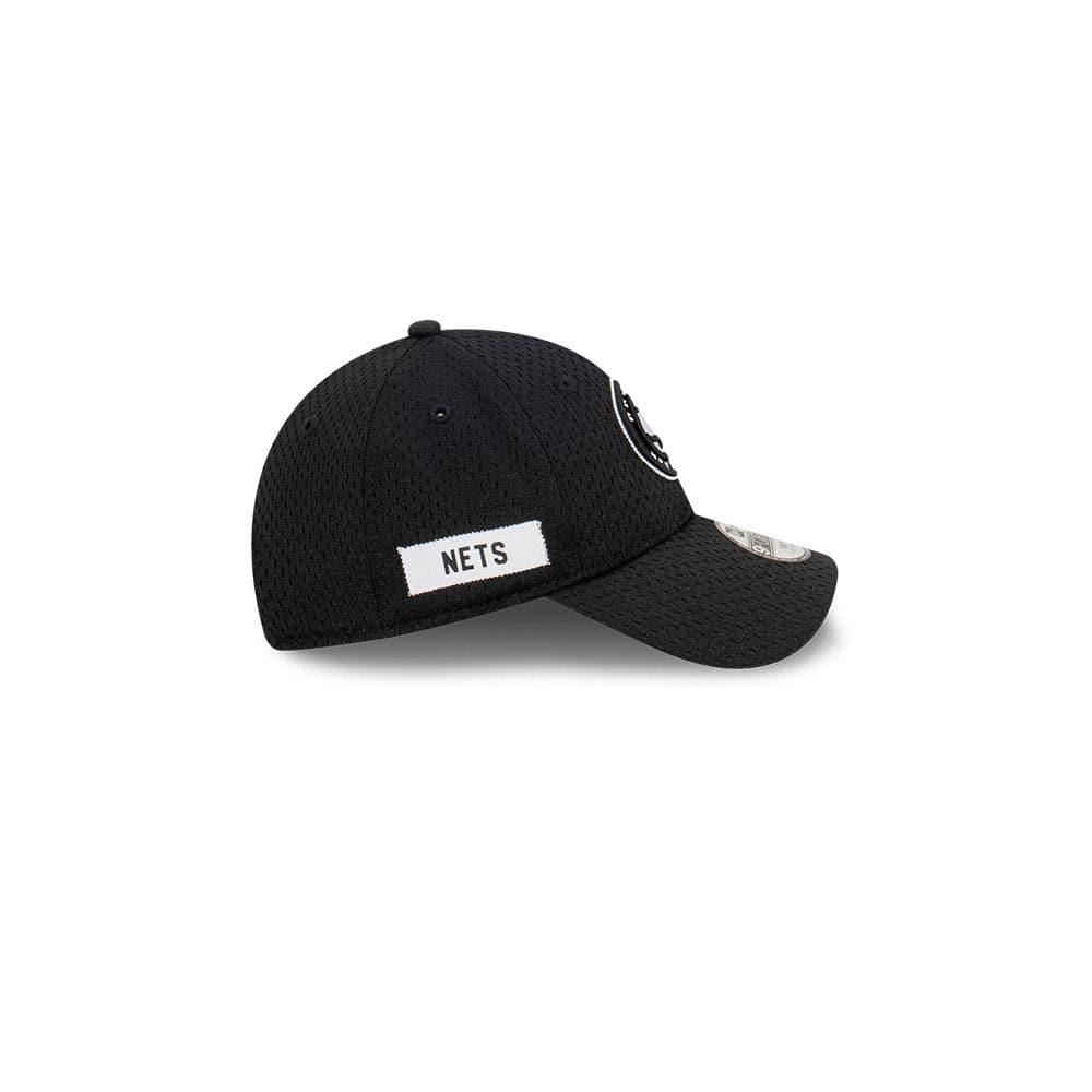 New Era Caps Youths Youths Brooklyn Nets New Era NBA Name Sidepatch Mesh 9FORTY Snapback Hat - Black