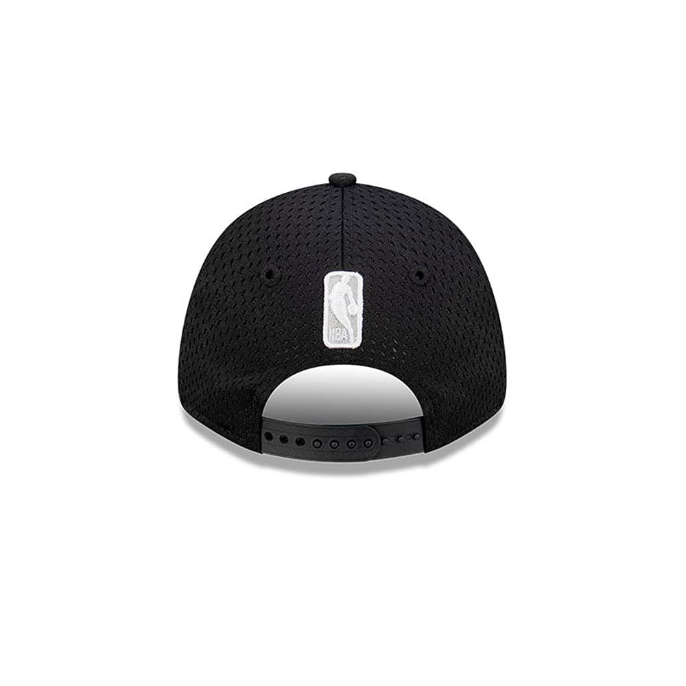 New Era Caps Youths Youths Brooklyn Nets New Era NBA Name Sidepatch Mesh 9FORTY Snapback Hat - Black