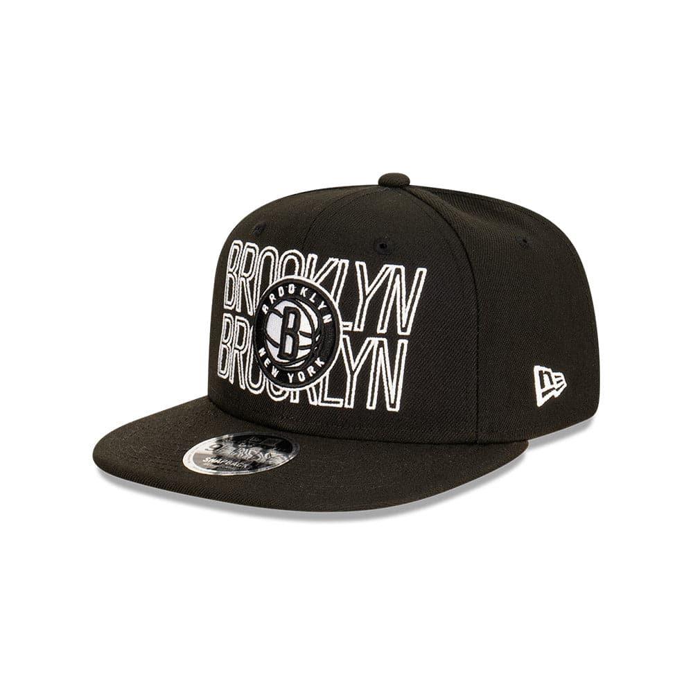 New Era Caps Youths Youths Brooklyn Nets New Era NBA Neon Lights OF 9FIFTY Snapback Hat - Black