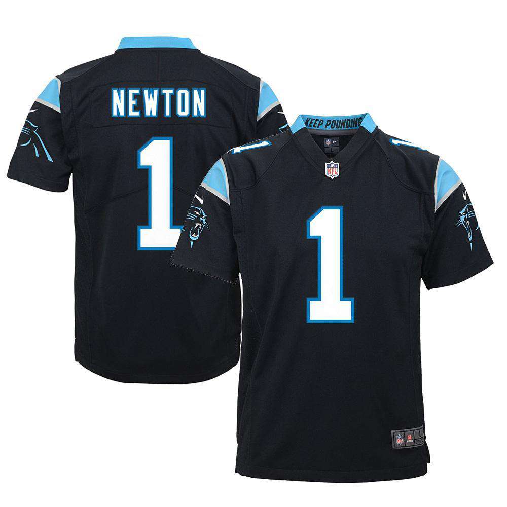 Nike Jerseys Youths Cam Newton Carolina Panthers Nike NFL Game Jersey - Black