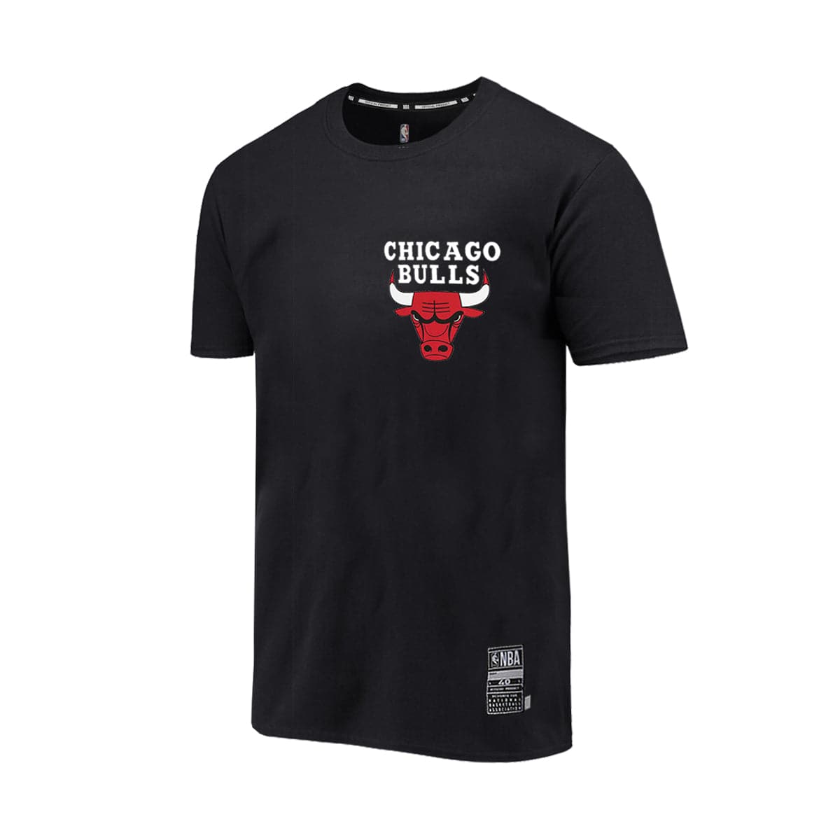 NBA Essentials T-Shirts Youths Chicago Bulls NBA Essentials Team Flip Logo T-Shirt - Black