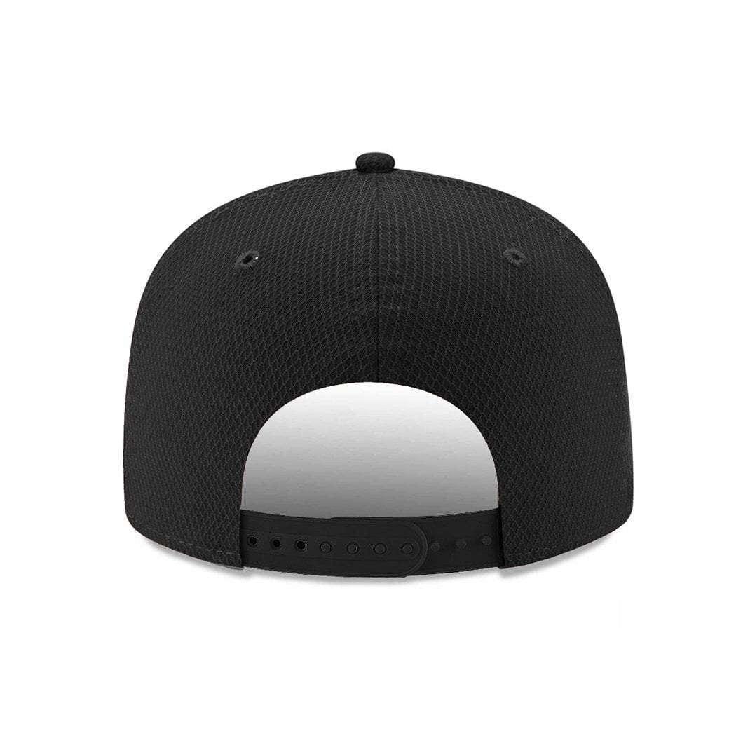 New Era Caps Youths Adjustable Youths Chicago Bulls New Era NBA Black On Black Diamond Era 9FIFTY Snapback Hat