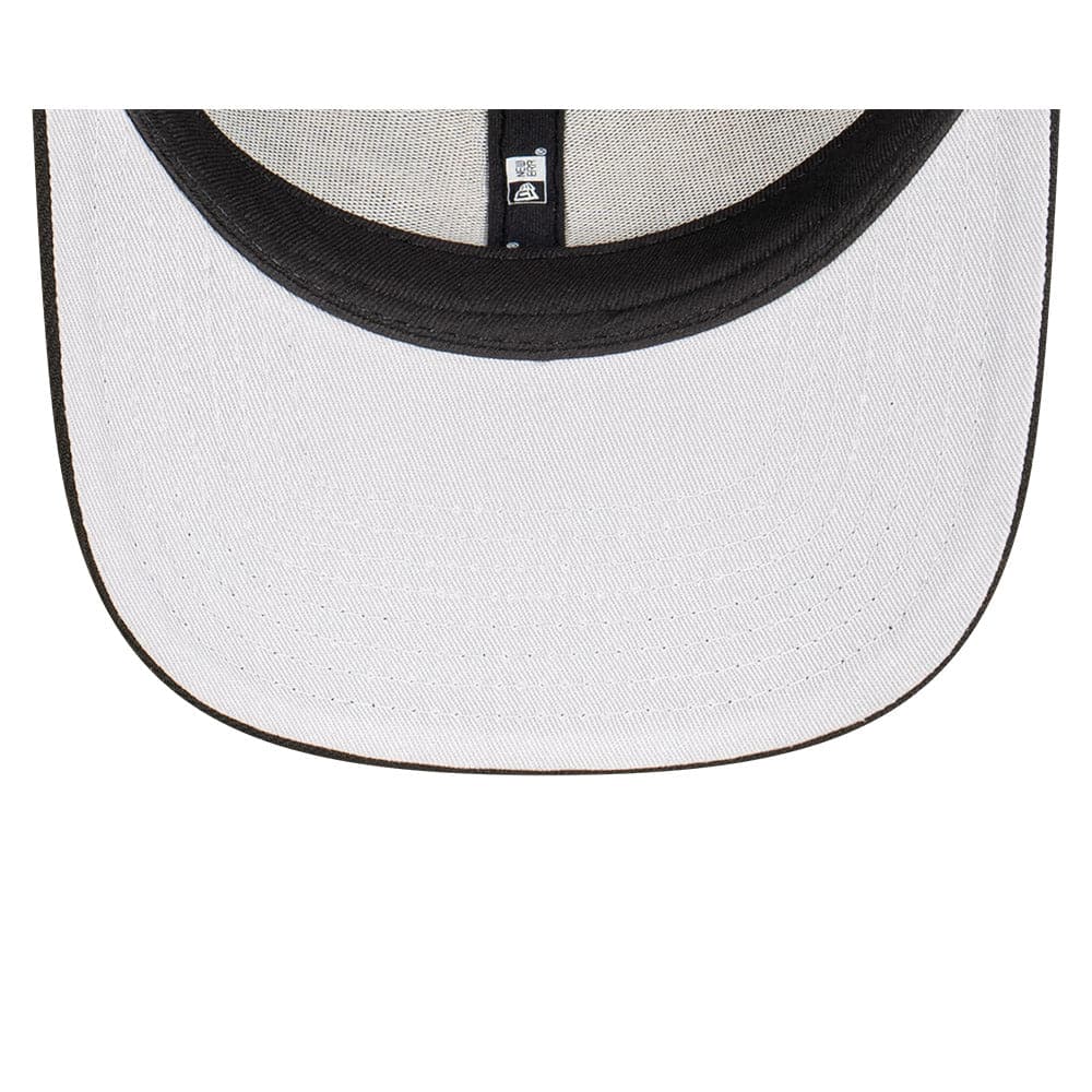 New Era Caps Youths Youths Chicago Bulls New Era NBA Team Arch Pre-Curved OF 9FIFTY Snapback Hat - Black