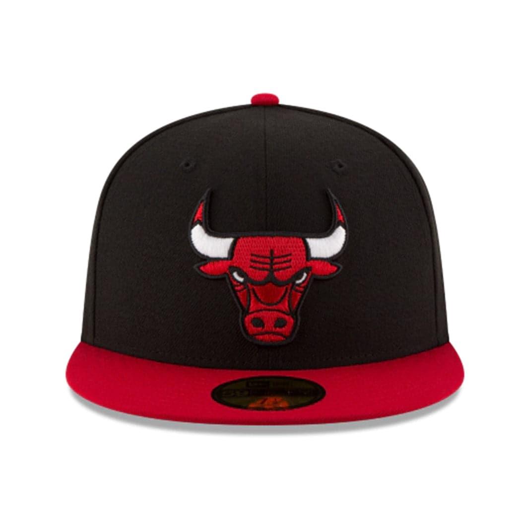 New Era Caps Youths Chicago Bulls New Era NBA Two Tone 9FIFTY Snapback Hat - Black