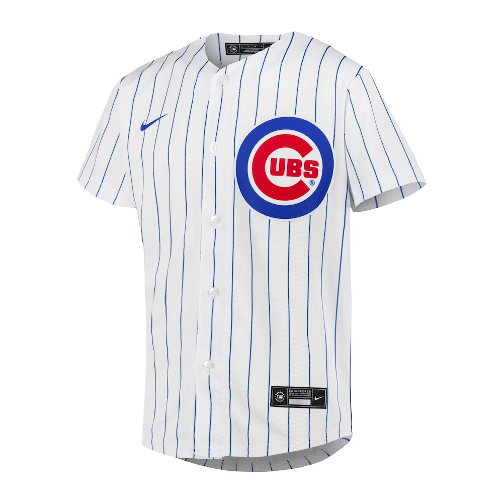 Nike Jerseys Youths Chicago Cubs Nike MLB Home Replica Jersey - White