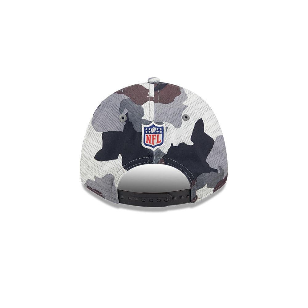 New Era Caps Youths Youths Cleveland Browns New Era NFL 22 Training Camp 9FORTY Stretch Snap Hat - Camo