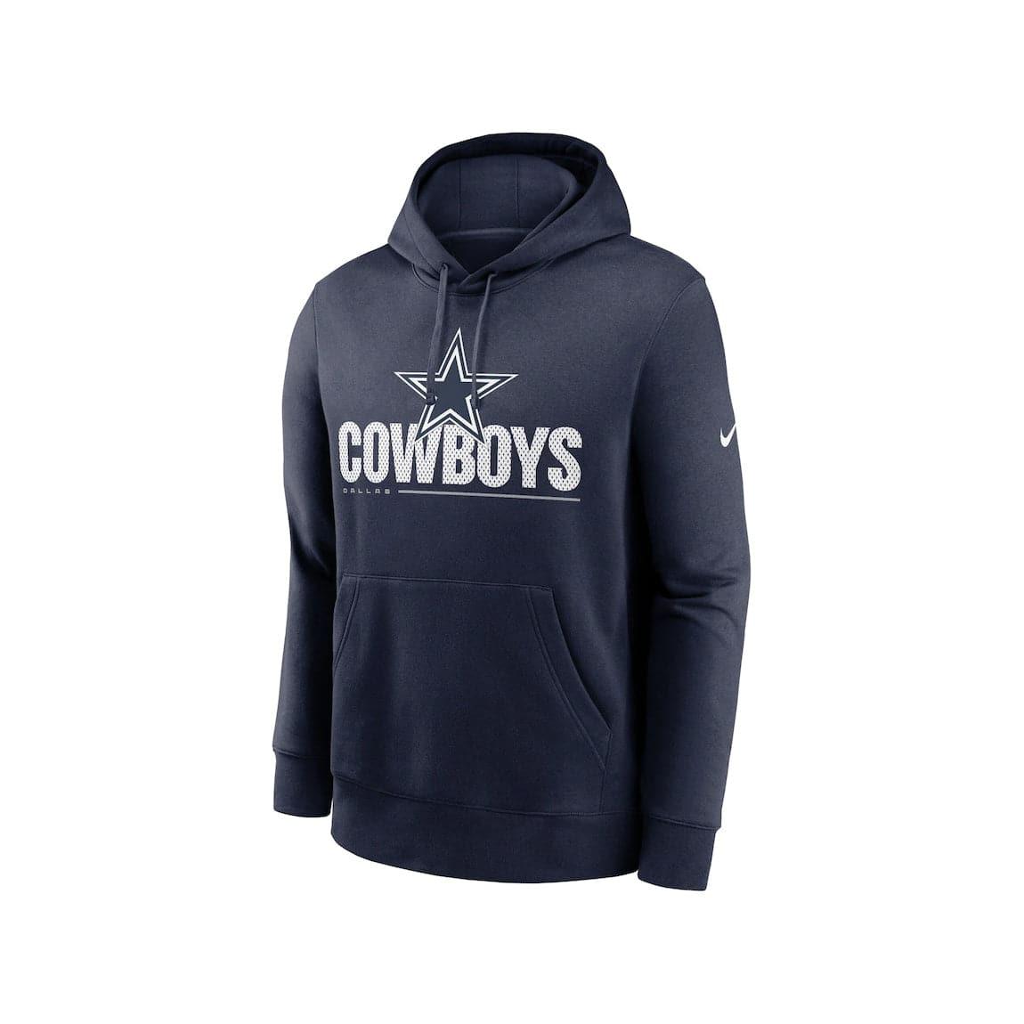 Nike Jumpers Youths Dallas Cowboys Nike NFL Team Logo Impact Hoodie - College Navy