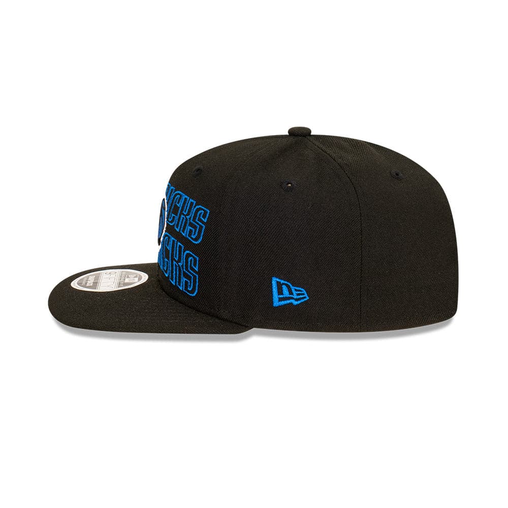 New Era Caps Youths Youths Dallas Mavericks New Era NBA Neon Lights OF 9FIFTY Snapback Hat - Black