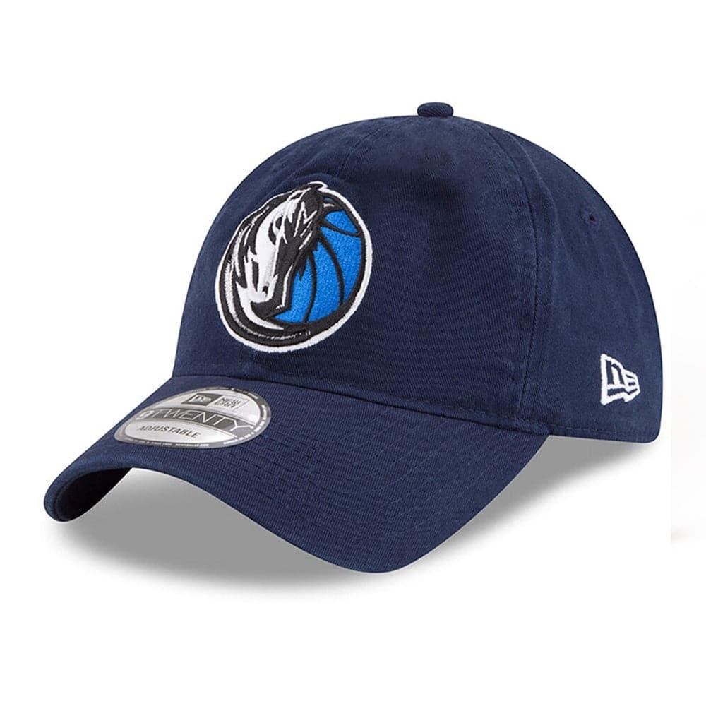 New Era Caps Youths Dallas Mavericks New Era NBA Team 9TWENTY Curved Hat - Navy