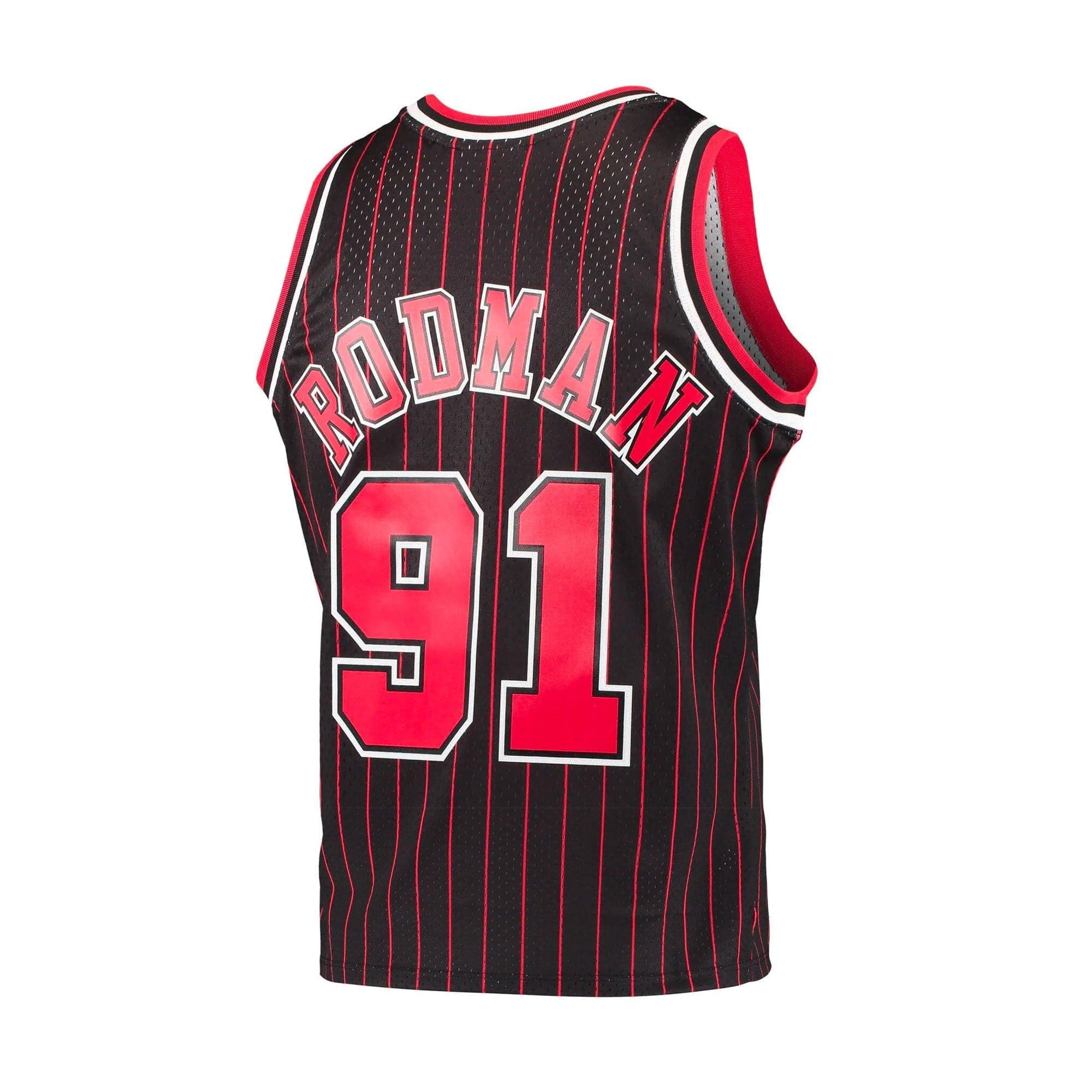 Mitchell And Ness Jerseys Youths Dennis Rodman Chicago Bulls Mitchell & Ness NBA Alt Swingman Jersey - Black