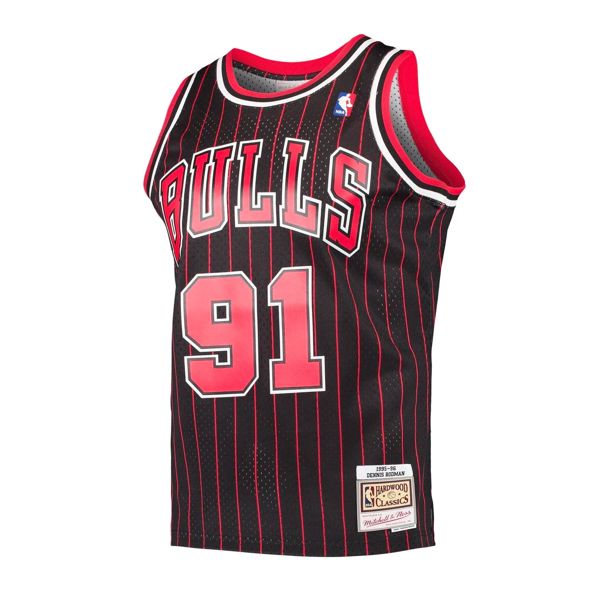 Mitchell And Ness Jerseys Youths Dennis Rodman Chicago Bulls Mitchell & Ness NBA Alt Swingman Jersey - Black