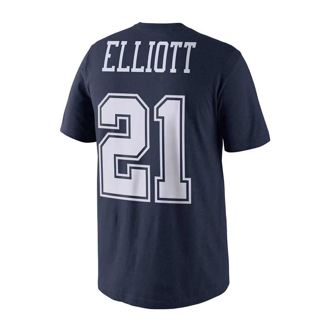 Nike T-Shirts Youths Ezekiel Elliott Dallas Cowboys Nike NFL Player T-Shirt - Navy