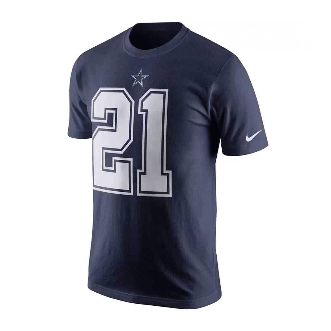 Nike T-Shirts Youths Ezekiel Elliott Dallas Cowboys Nike NFL Player T-Shirt - Navy