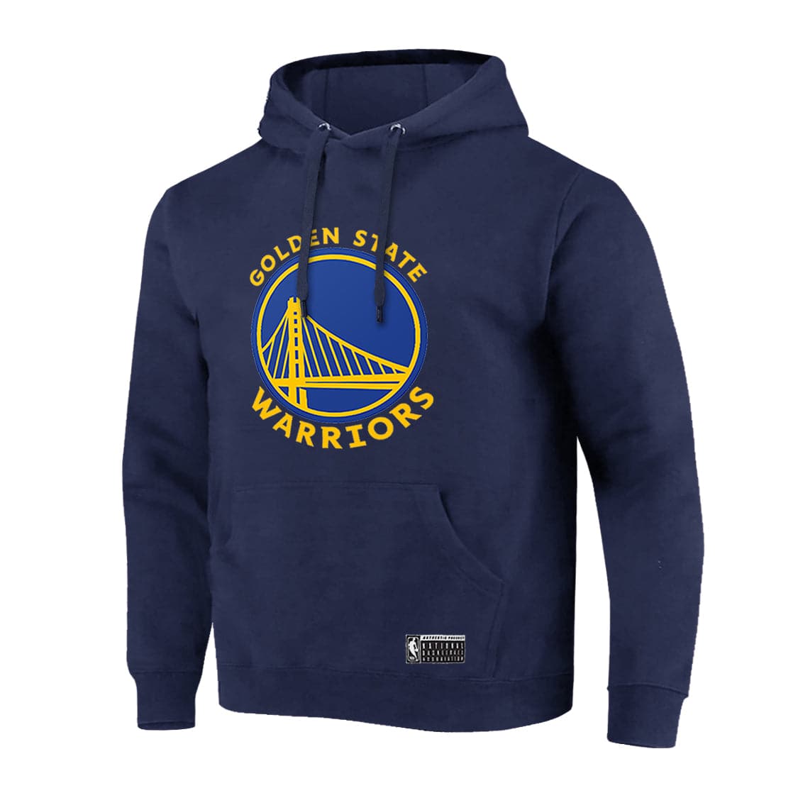 NBA Essentials Jumpers Youths Golden State Warriors NBA Essentials Logo Hoodie Jumper - Navy