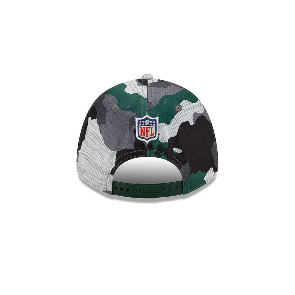 New Era Caps Youths Youths Green Bay Packers New Era NFL 22 Training Camp 9FORTY Stretch Snap Hat - Camo