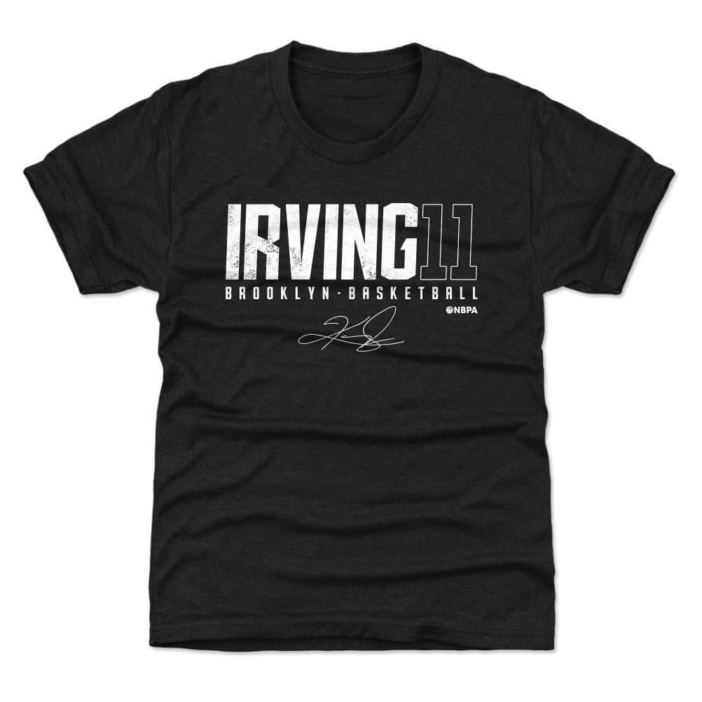 500 Level T-Shirts Youths Kyrie Irving Brooklyn Nets 500 Level NBA Elite T-Shirt - Black