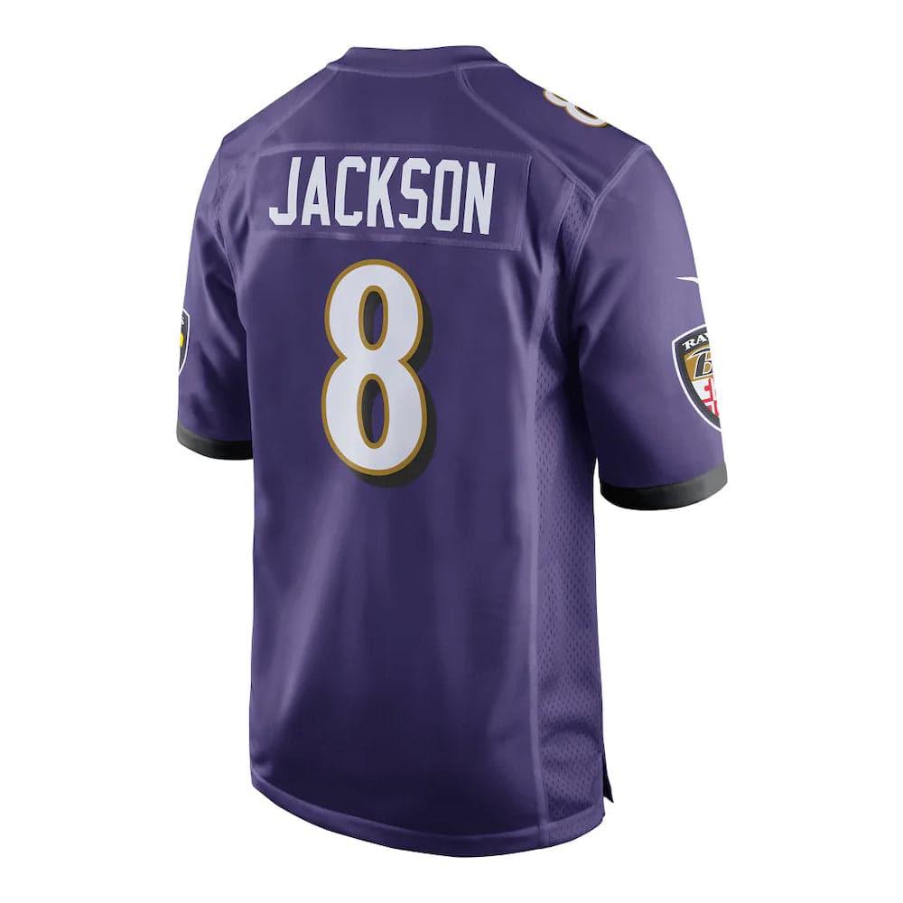 Nike Jerseys Youths Lamar Jackson Baltimore Ravens Nike NFL Game Jersey - Purple