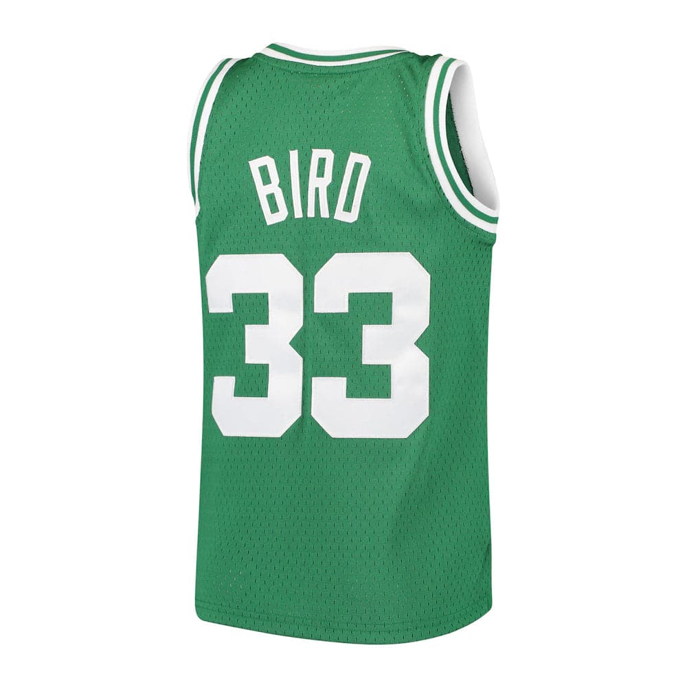 Mitchell And Ness Jerseys Youths Larry Bird Boston Celtics Mitchell & Ness NBA Swingman Jersey - Green