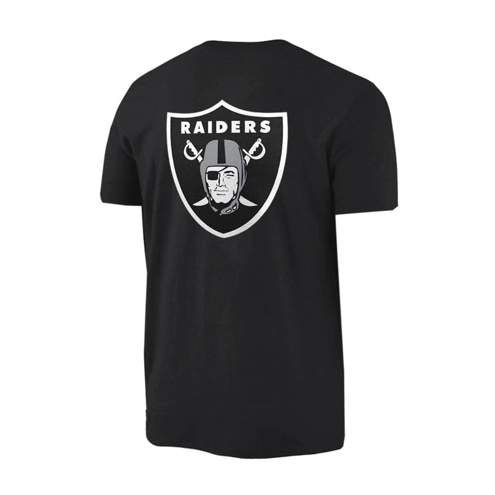 Majestic Athletic T-Shirts Youths Las Vegas Raiders Majestic NFL Jeaner T-Shirt - Black