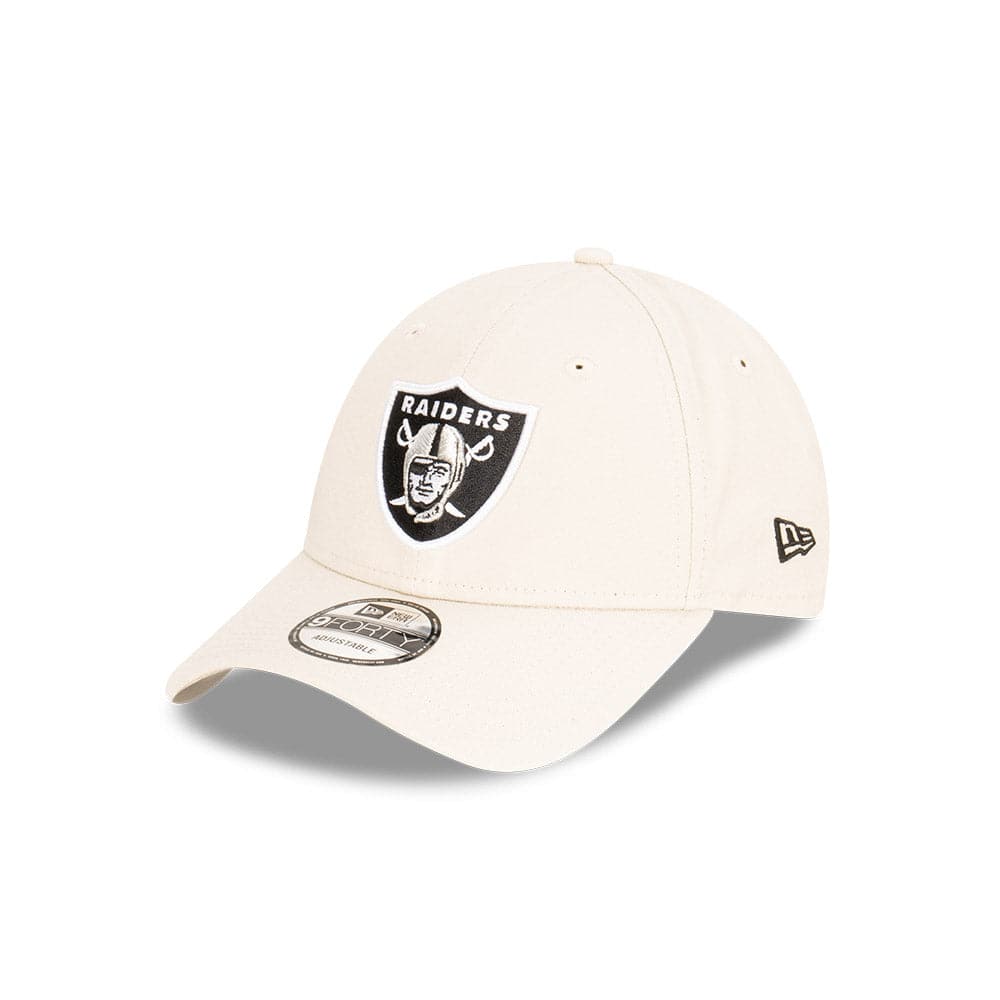 New Era Caps Youths Youths Las Vegas Raiders New Era NFL Team 9FORTY Snapback Hat - Stone