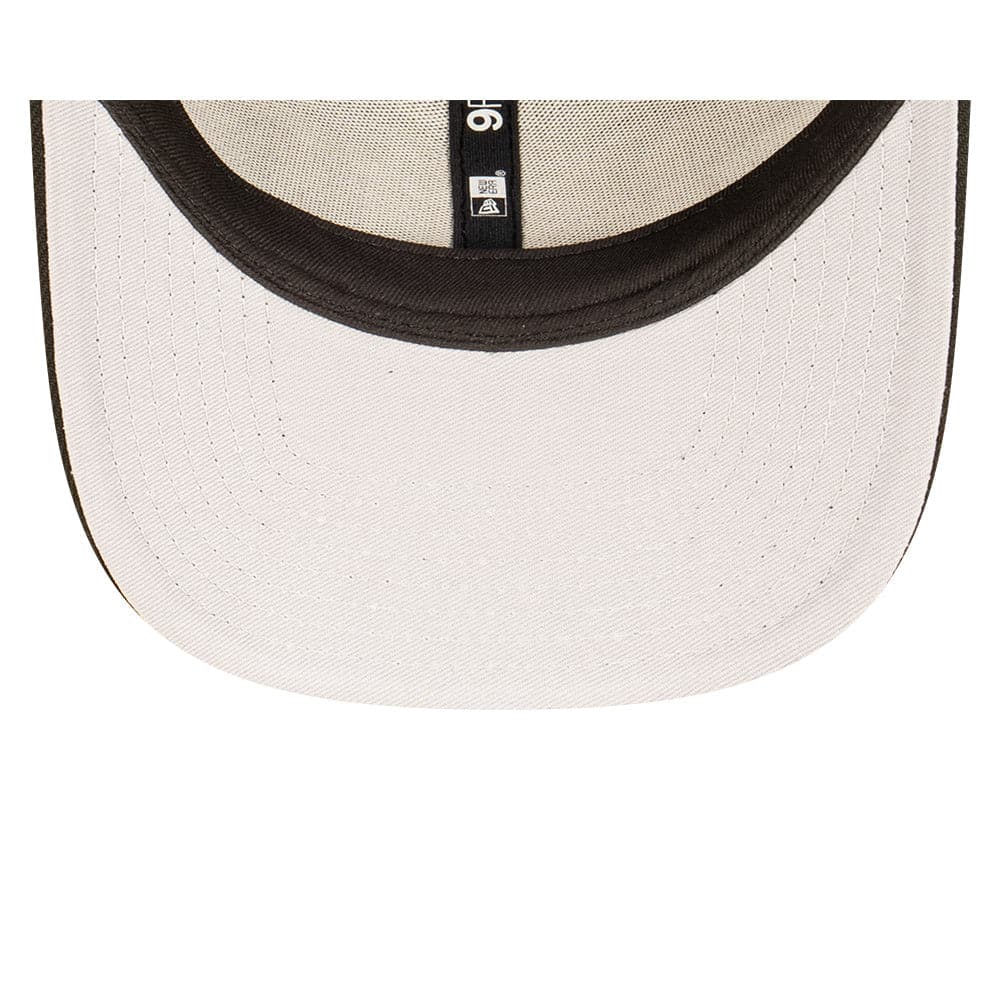 New Era Caps Youths Youths Las Vegas Raiders New Era NFL Team Arch Pre-Curved OF 9FIFTY Snapback Hat - Black