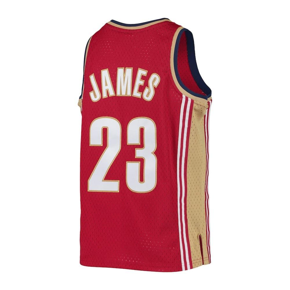 Mitchell And Ness Jerseys Youths LeBron James Cleveland Cavaliers Mitchell & Ness NBA 03-04 Swingman Jersey