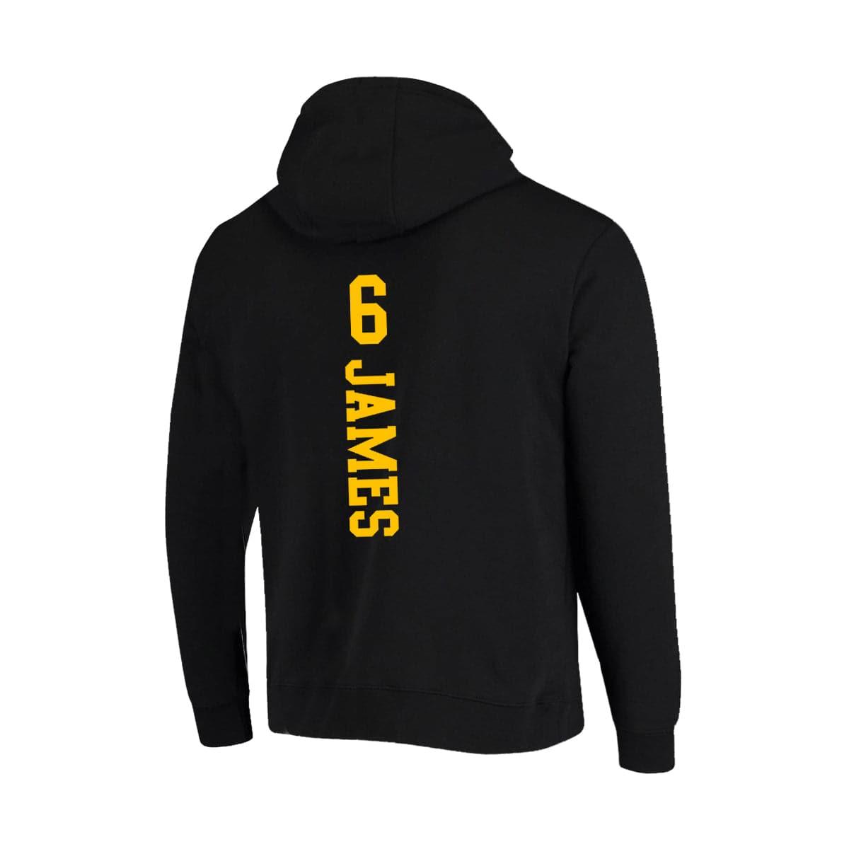 NBA Essentials Jumpers Youths LeBron James NBA Essentials Top Of The Key Hoodie Jumper - Black
