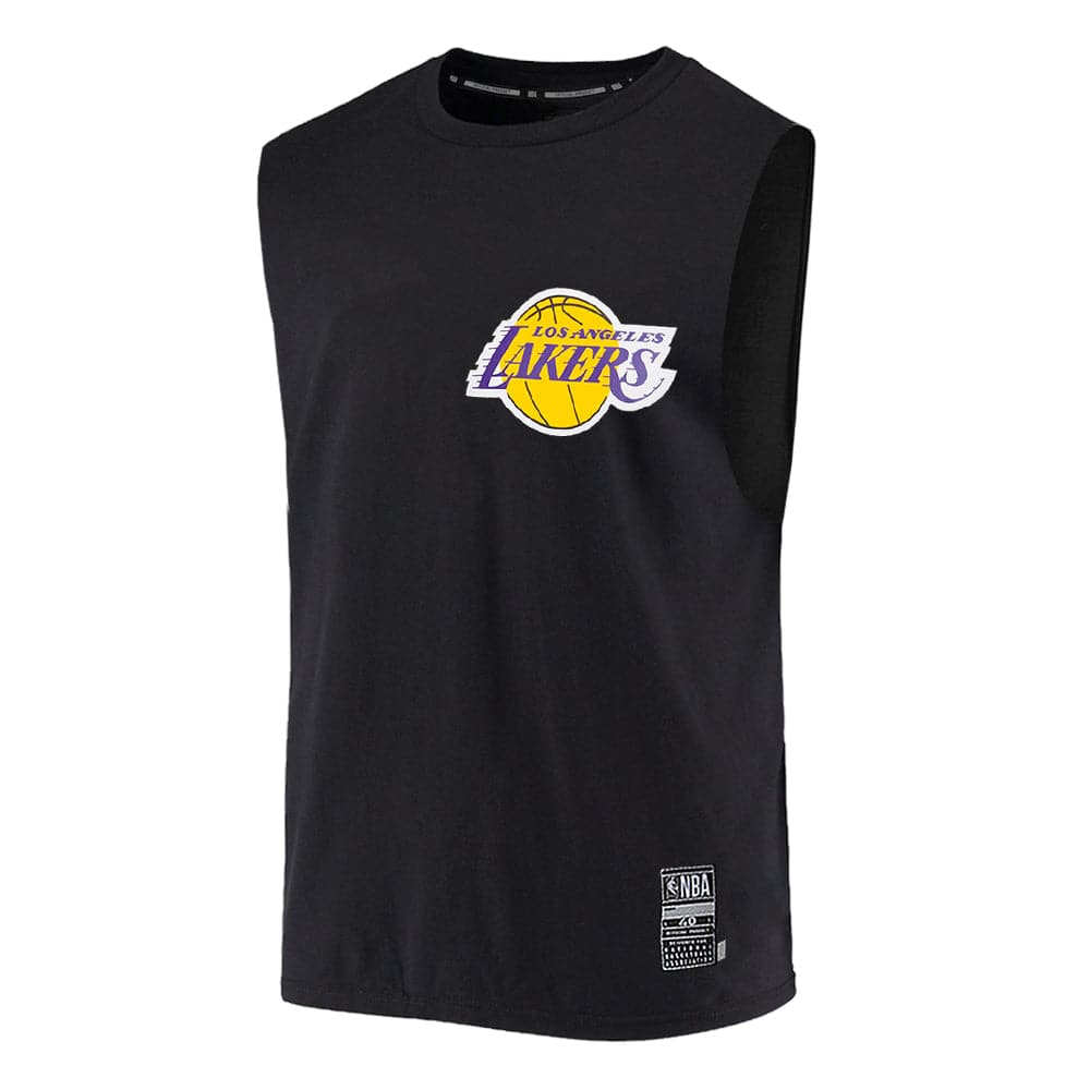 NBA Essentials T-Shirts Youths Los Angeles Lakers NBA Essentials Flip/Flip Muscle Tank - Black