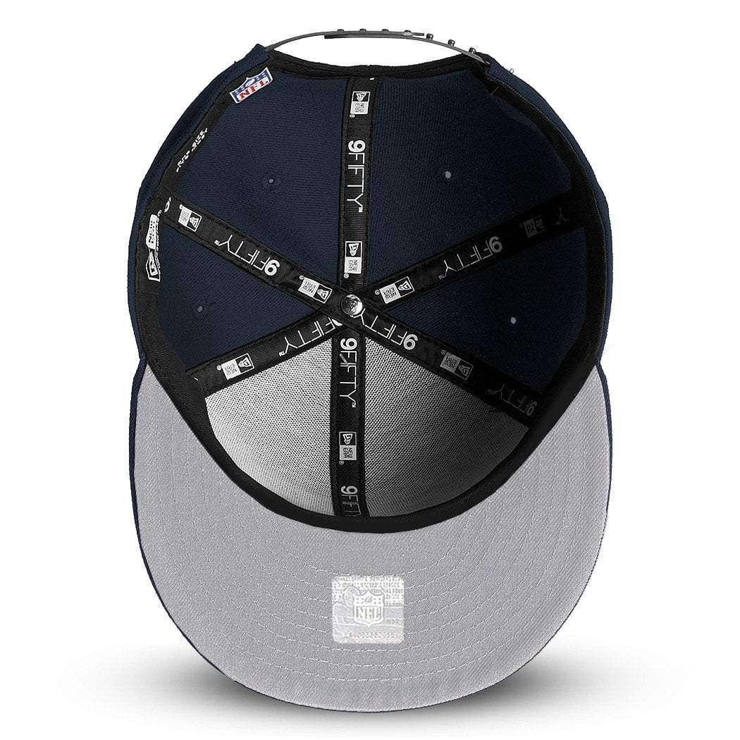 New Era Caps Youths Youths New England Patriots New Era NFL Team 9FIFTY Snapback Hat - Navy