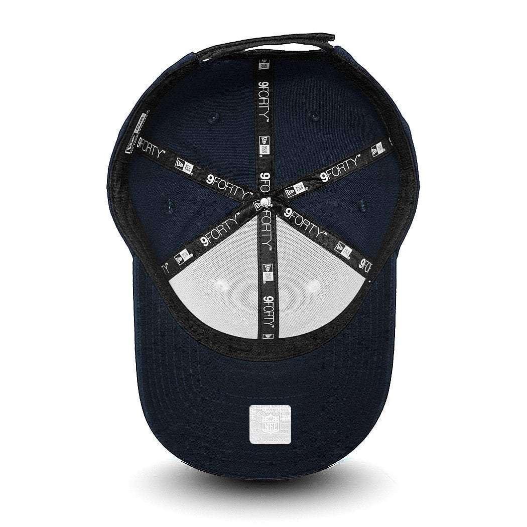 New Era Caps Youths New England Patriots New Era NFL Team 9FORTY Curve Hat - Navy