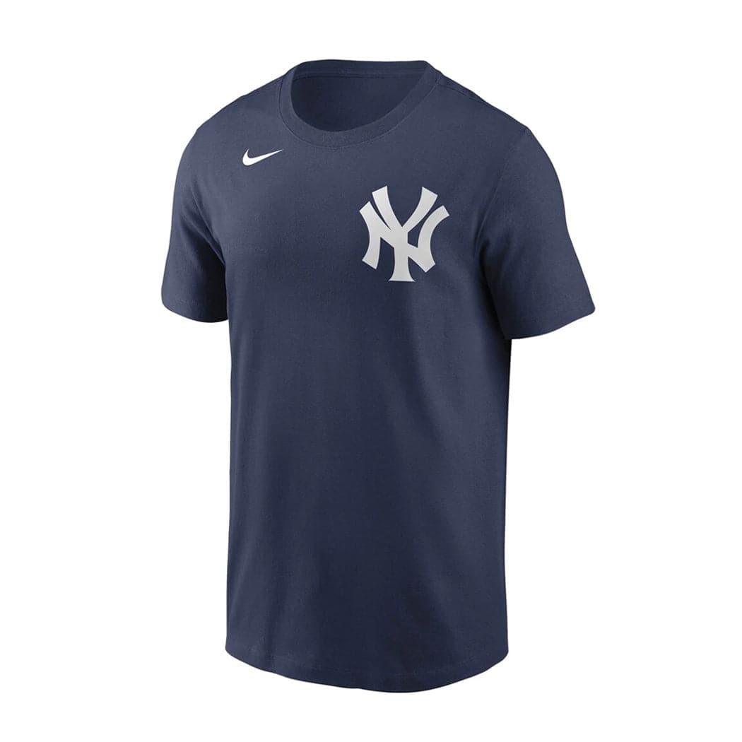 Nike T-Shirts Youths New York Yankees Nike MLB Wordmark Essential T-Shirt - Navy
