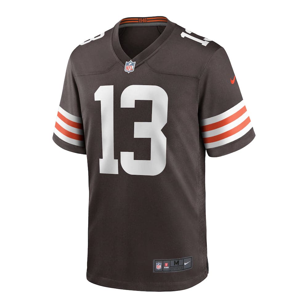 Nike Jerseys Youths Odell Beckham Jr Cleveland Browns Nike NFL Game Jersey - Brown