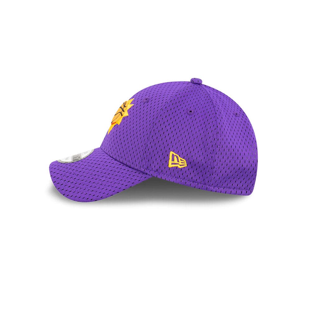 New Era Caps Youths Youths Phoenix Suns New Era NBA Name Sidepatch Mesh 9FORTY Snapback Hat - Purple